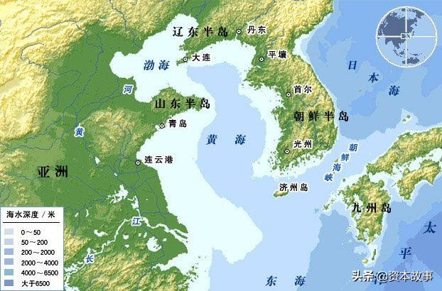 中国地图上我国的四大海在哪里_我国四大领海分界线