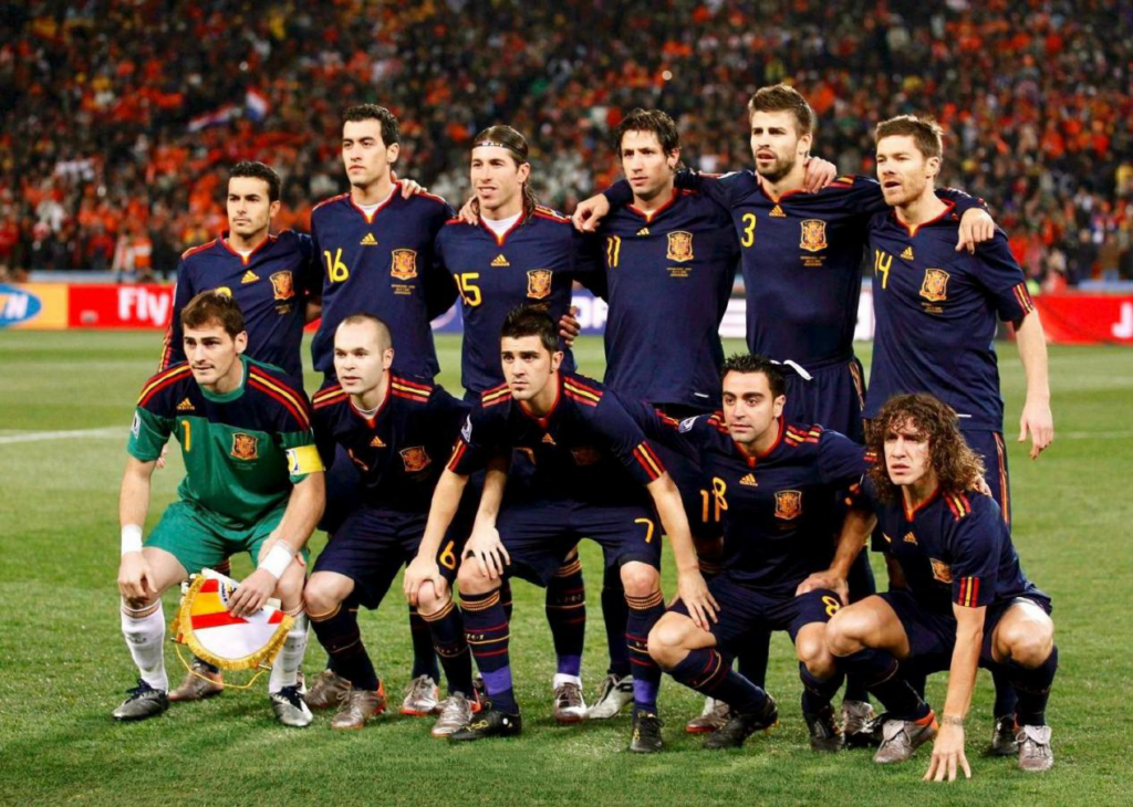 2010年世界杯西班牙首发阵容_今昔对比