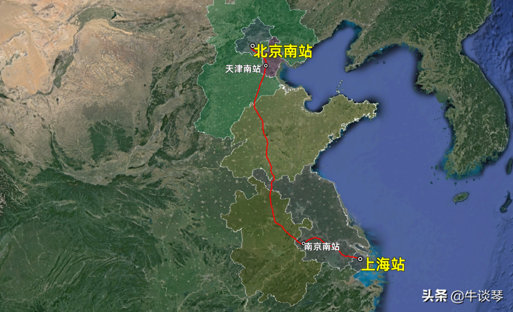 北京到上海多少公里_G1次列车运行线路图