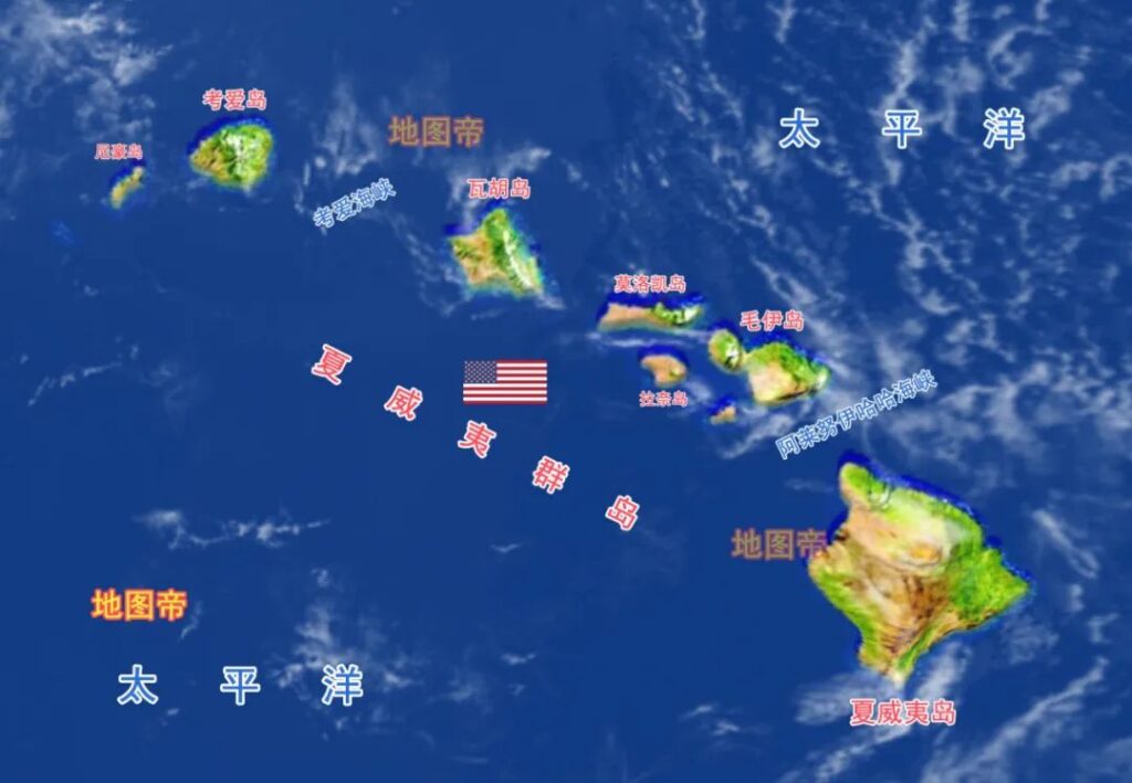 夏威夷在地理位置上属于哪个洲_夏威夷州与北美洲关系