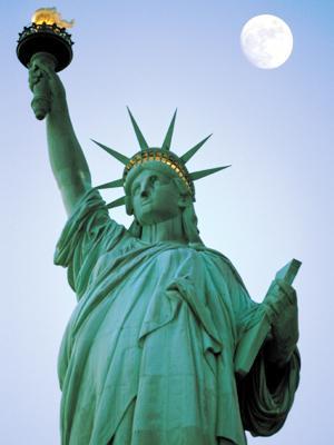 自由女神像是哪个国家送给美国的礼物_创作起源构造外观