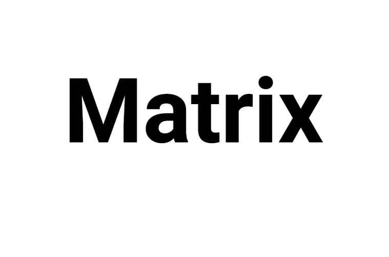 Matrix什么意思_释义英语定义
