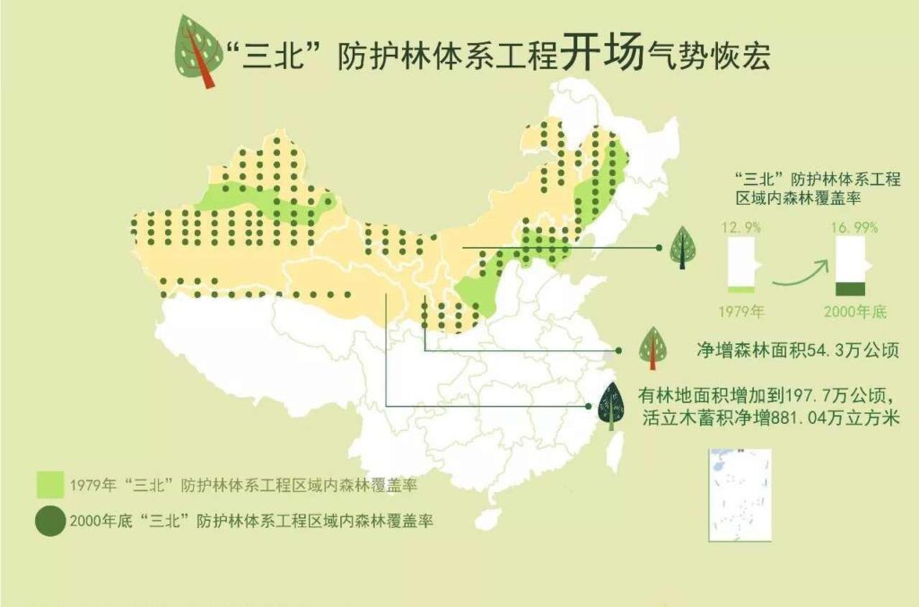 三北防护林是哪三北_背景情况总体规划工程意义适宜树种