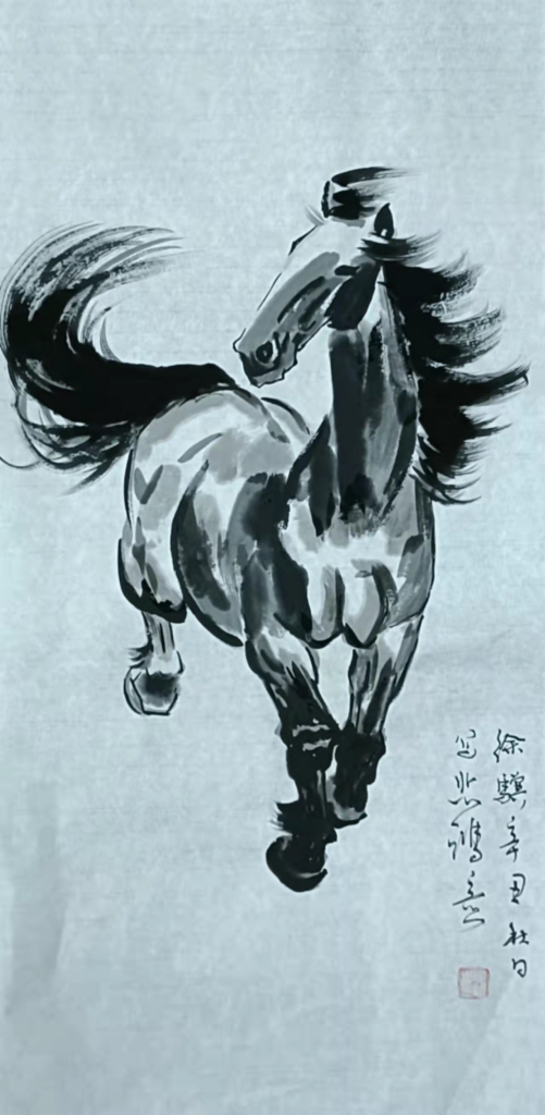 擅长画马的画家是谁_小徐悲鸿是谁