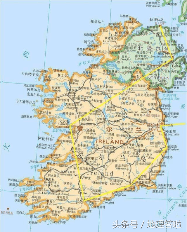 爱尔兰是英国的吗_英国的全称