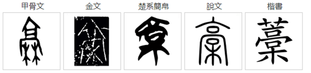藳怎么读_字源演变说文解字字形书法