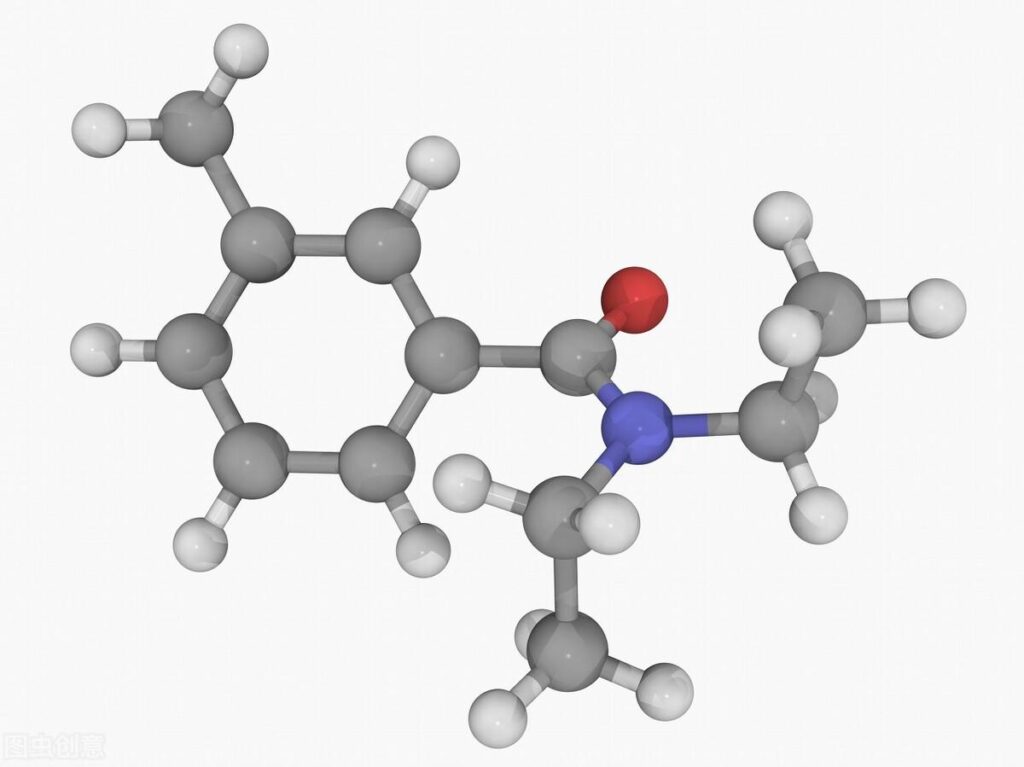 什么是伯胺_避蚊胺分子模型