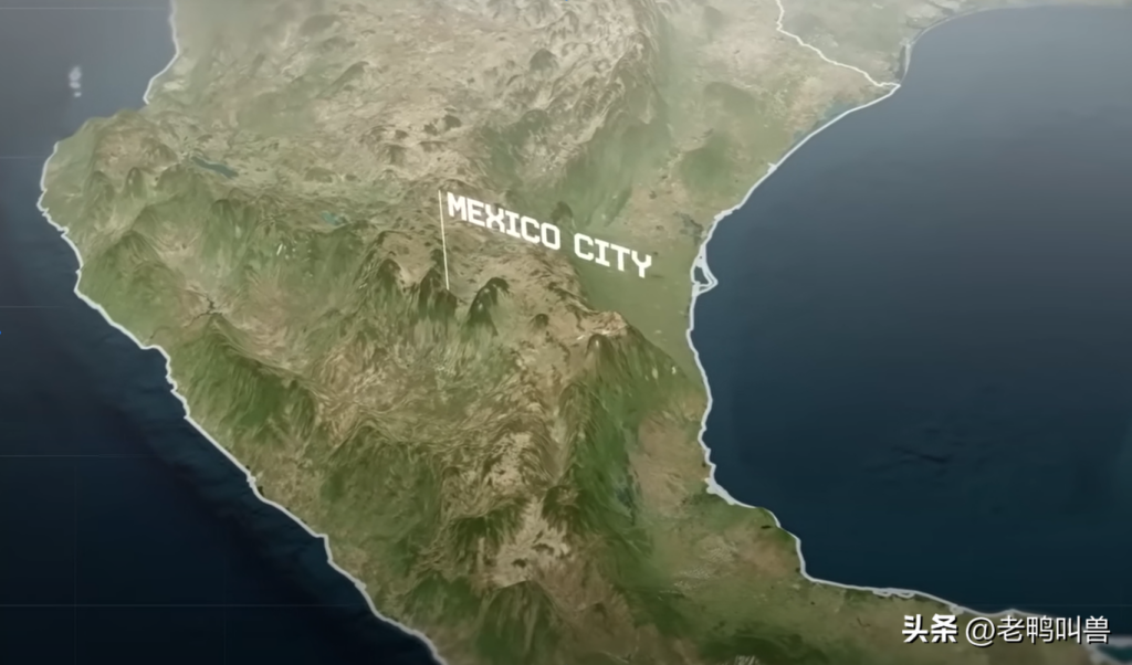 墨西哥地理位置及分布如何_资料简介