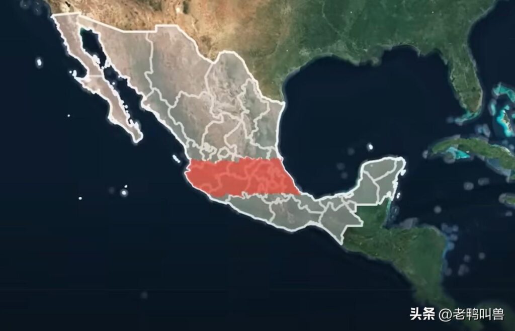 墨西哥地理位置及分布如何_资料简介