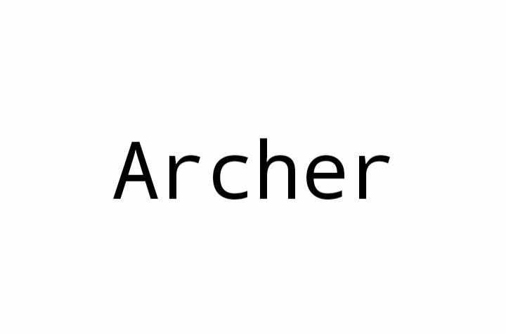 archer的中文意思_释义例句