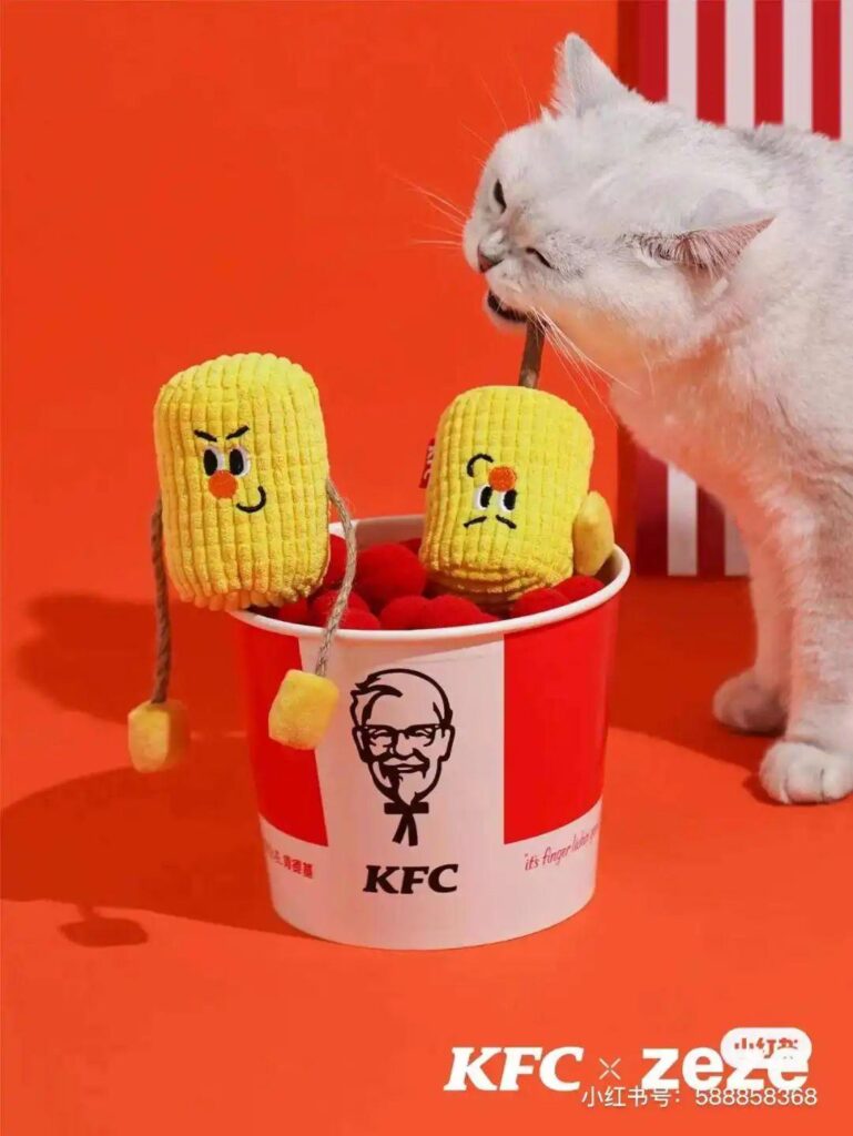 肯德基新广告小奇猫的歌是什么_食品行业该如何抓出宠物经济的热度和流量