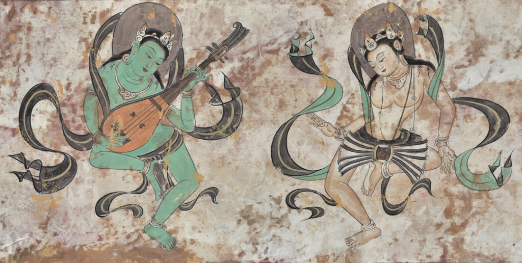 反弹琵琶什么意思_敦煌壁画中琵琶舞的表现形式