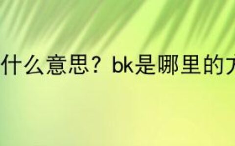 bk是什么意思，天津方言的特点