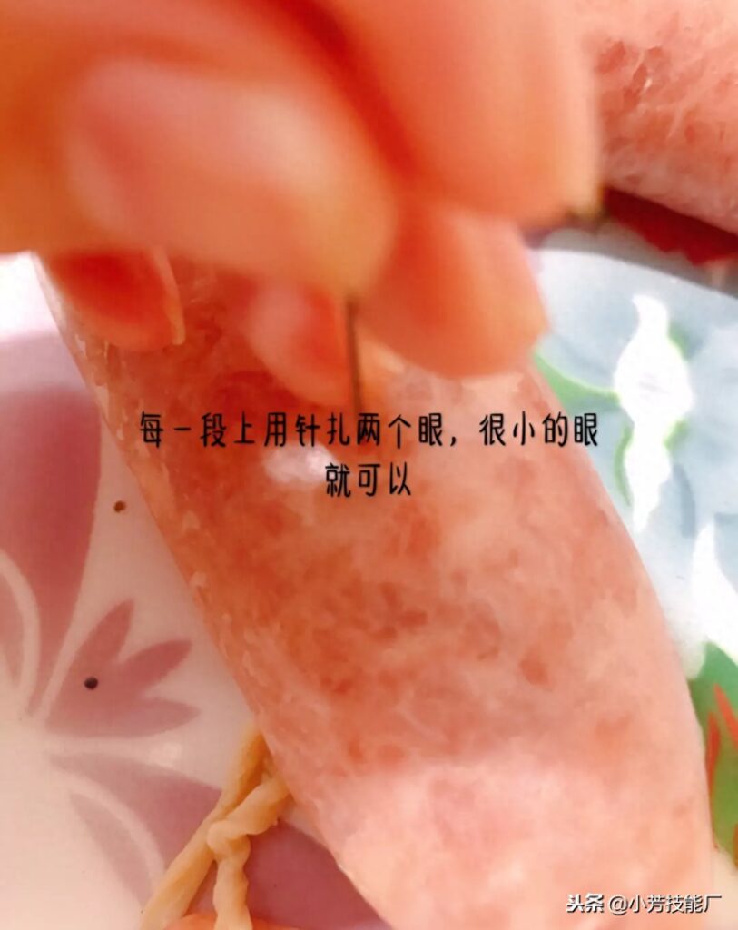 荠菜热狗怎么做，荠菜热狗做法