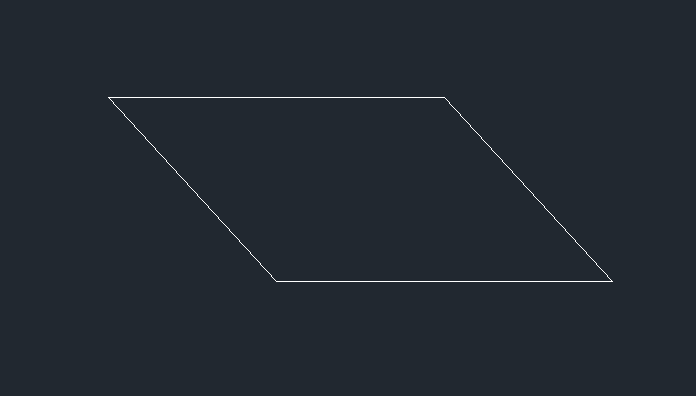 cad平行四边形怎么画?绘制平行四边形的方法