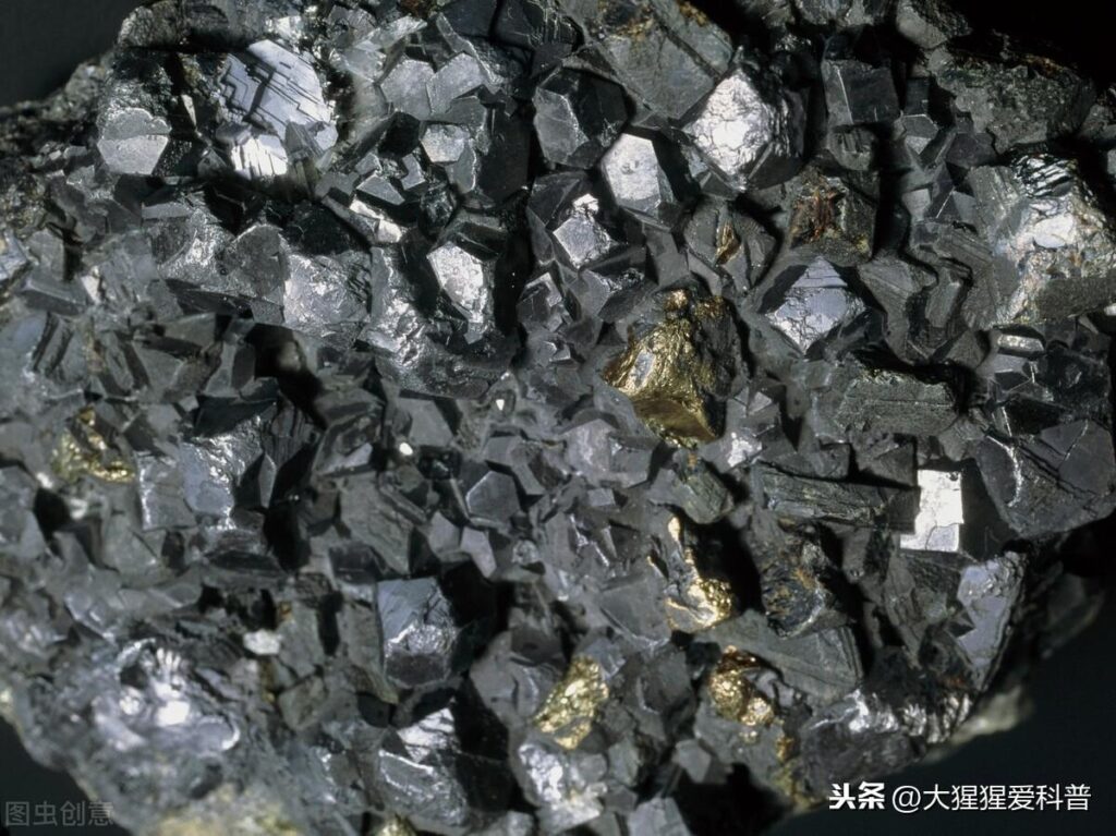 各大硫化物的颜色，硫化物类矿物价值