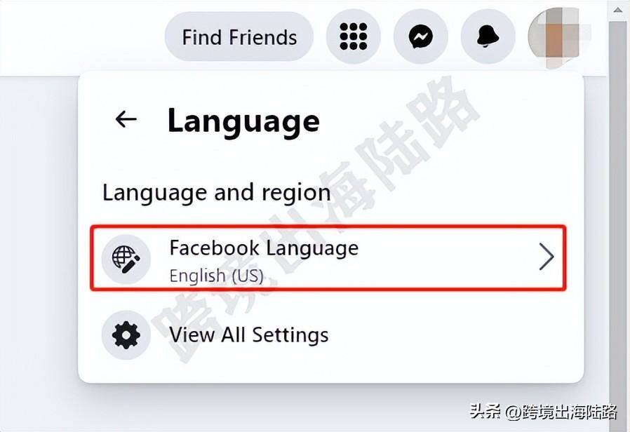 Face怎么弄成中文版？Facebook账户语言如何切换？