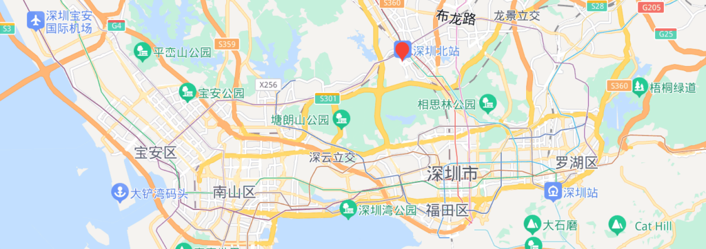 深圳北站在深圳哪个区？深圳北站的地理位置地图